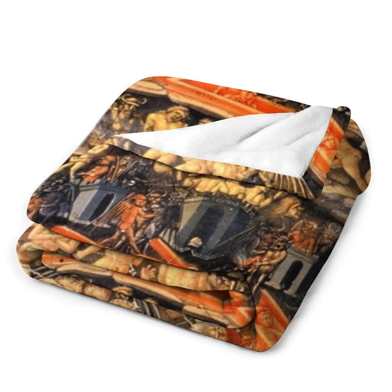 HD Инферно от божьей комедии Bartolomeo di Fruosino одеяло высокого разрешения роскошные