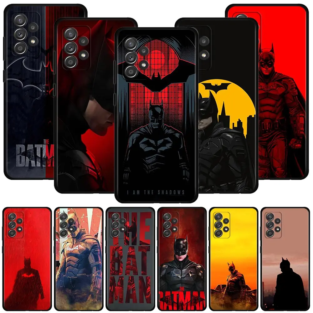 

New Batman and Catwoman Case For Samsung Galaxy A12 A51 A71 A31 A13 A11 A01 A72 A52 A32 A22 A52s A21s A02s A02 Soft Coque Cover
