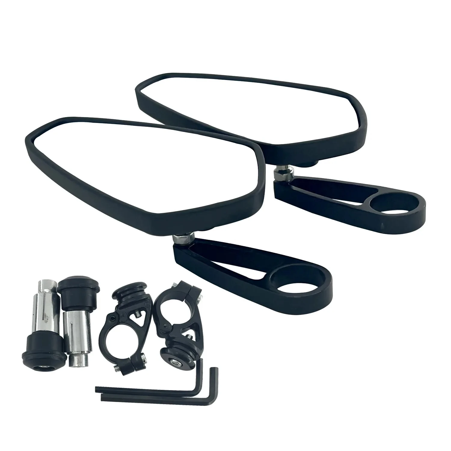 Зеркало заднего вида с алюминиевой ручкой 7/8 дюйма 22 мм