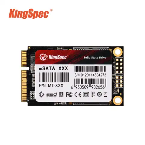 KingSpec SSD 512 ГБ mSATA Оригинал 6 ГБ/сек. внутренний SSD 500 Гб жесткий диск диско для встроенных материнских плат планшетов ноутбуков ПК