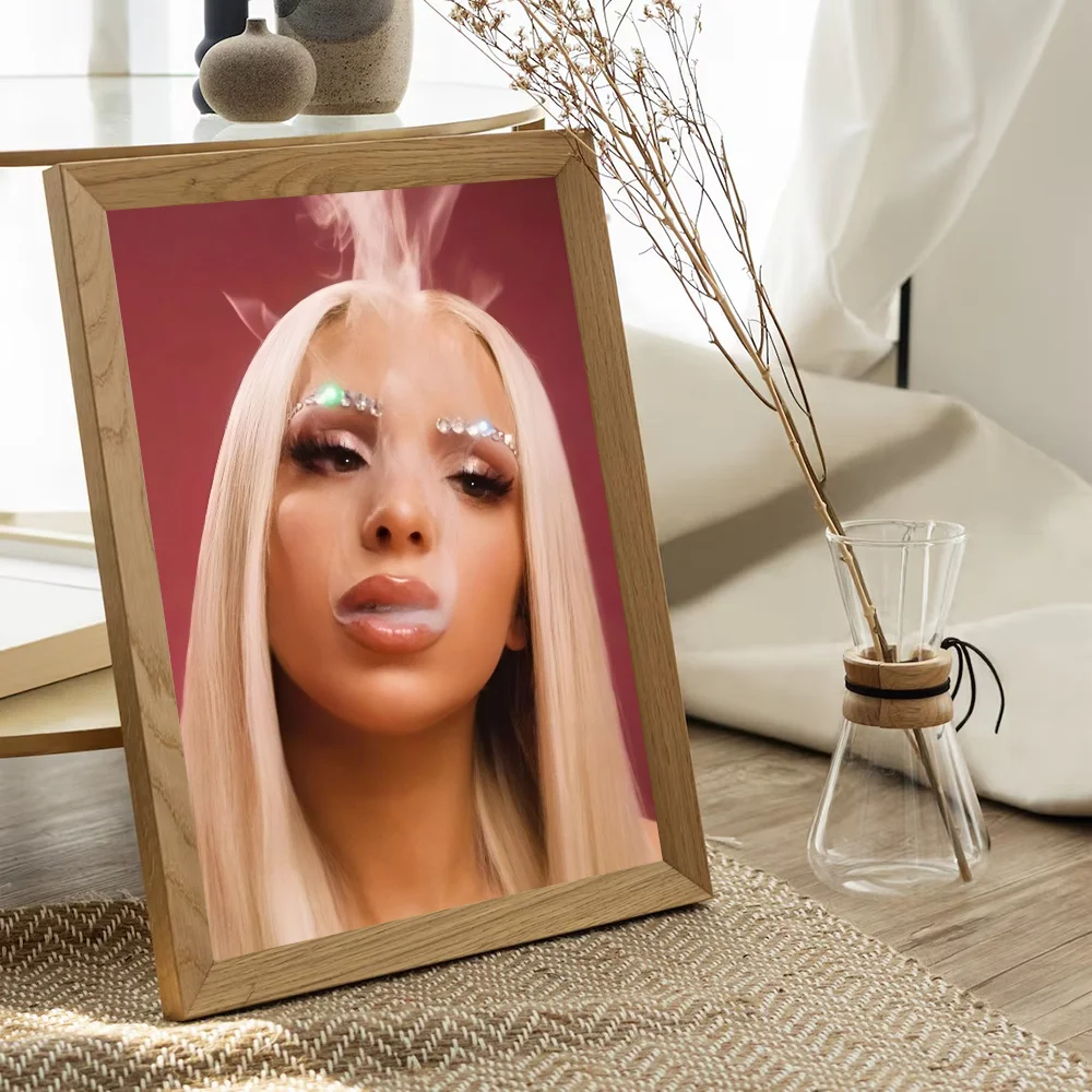 Винтажные постеры Singer Bad Gyal липкие винтажные для комнаты домашний бар кафе