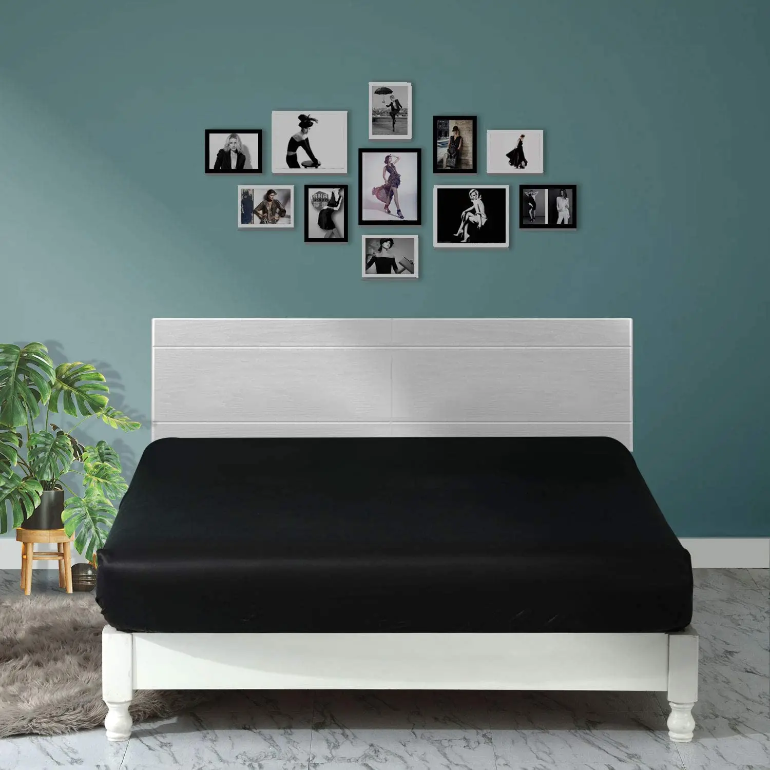 100% Mulberry Silk Fitted Sheet Seamless with 40cm Deep Pocket 22 Momme Luxury Queen King Home Textile Free Shipping