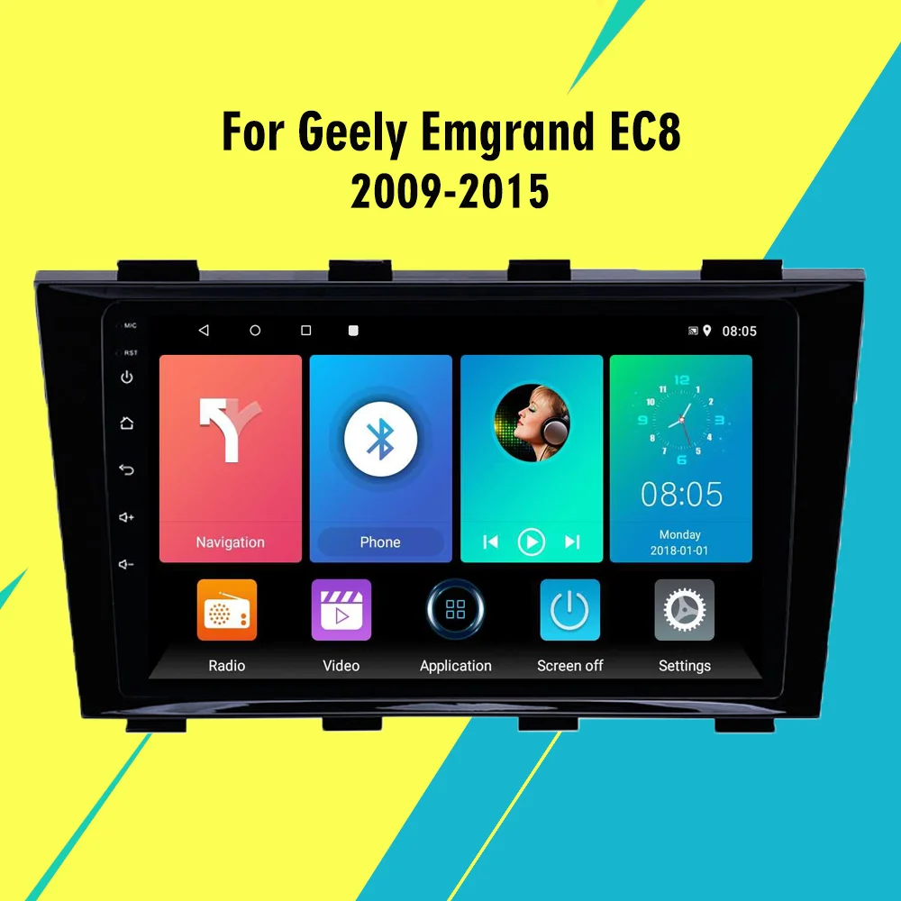 

Android 4G Carplay For Geely Emgrand EC8 2009-2015 autoradio 2 Din Car Stereo WIFI GPS Navigation Multimedia Player Head Unit