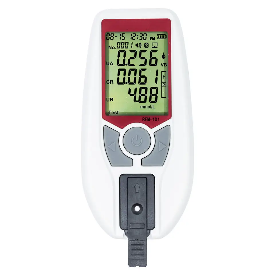 

SZMIQU 7 in 1 CREATININE URIC ACID UREA TC HDL Triglyceride CHOL HDL ratio Dry Biochemical Blood testing blood lipid meter