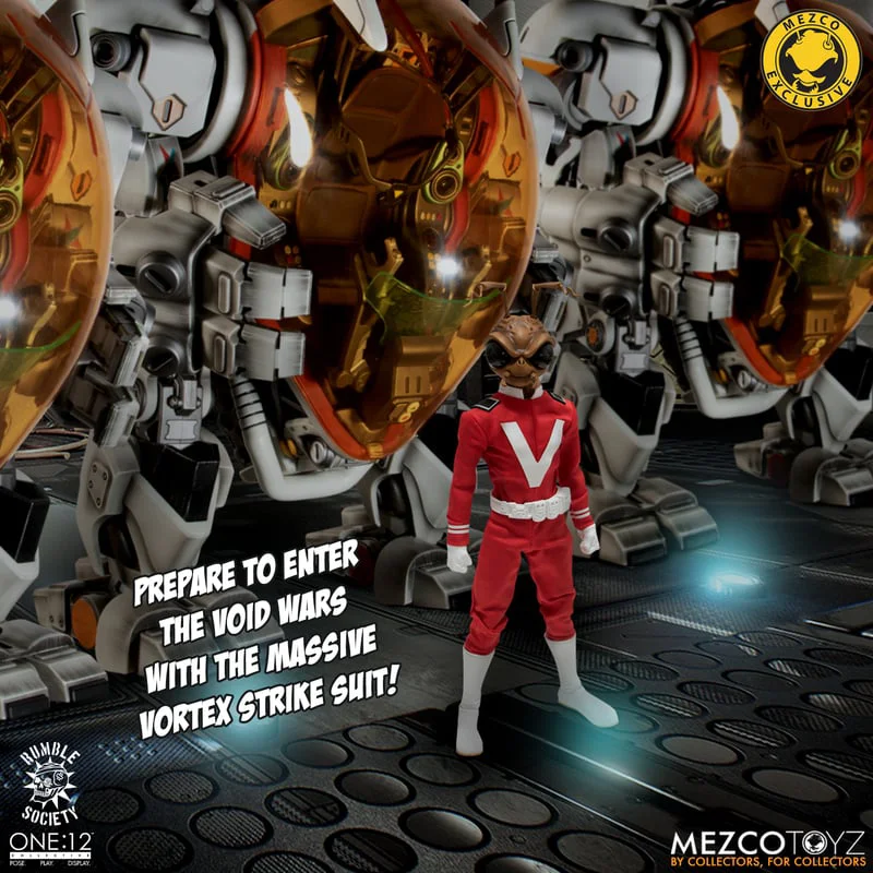 Оригинальные фигурки MEZCO One:12 Collective Void Cadet Gomez и Vortex Strike Suit в наличии, коллекционные модели игрушек (art.: 3920dba4f5dfb) - 3920dba4f5dfb