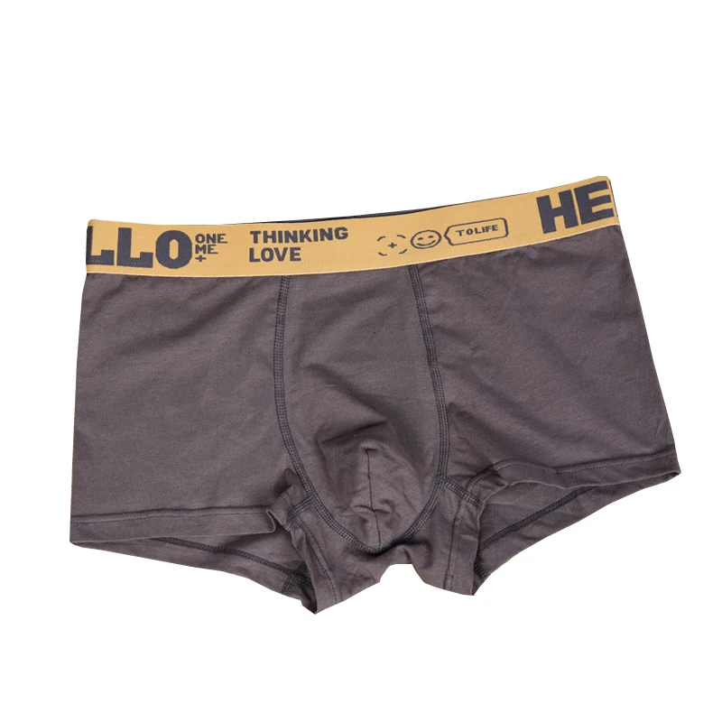 

Brand New Men Boxers Cotton Underwear Man Breathable Shorts Sexy adult Hombres Soft Boxeador