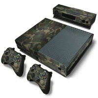 camouflage game cosole decal skin stickers for xbox one console vinyl skin2pcs controller stickers