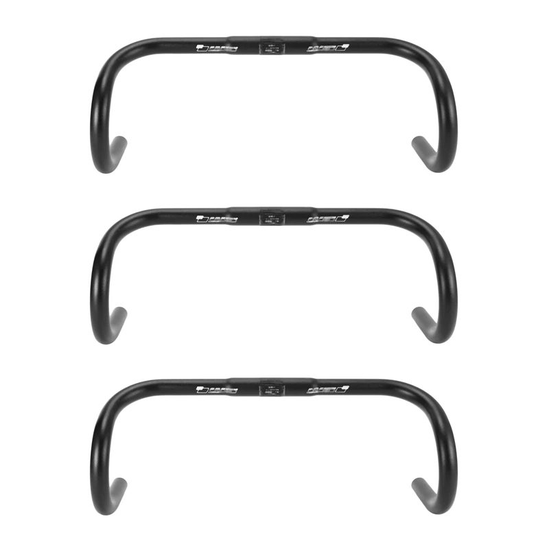 

3X Road Bike Bicycle Bent Rest Handlebar 25.4X420mm Road Bike Handlebar