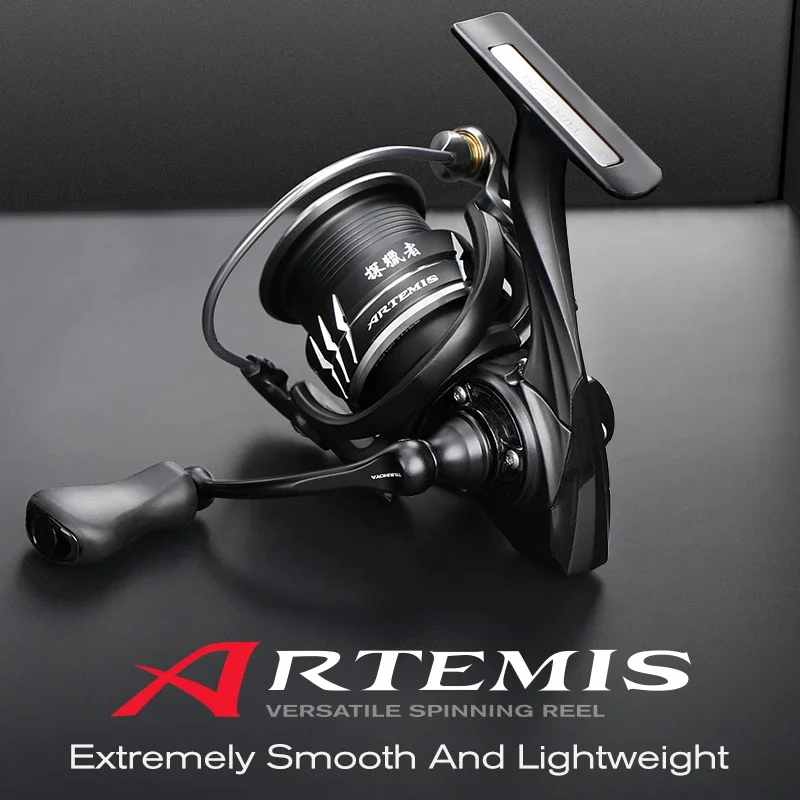 Спиннинговая катушка TSURINOYA ARTEMIS 800 1500S 2500SH 3000SH тяговое усилие 4 кг гладкая