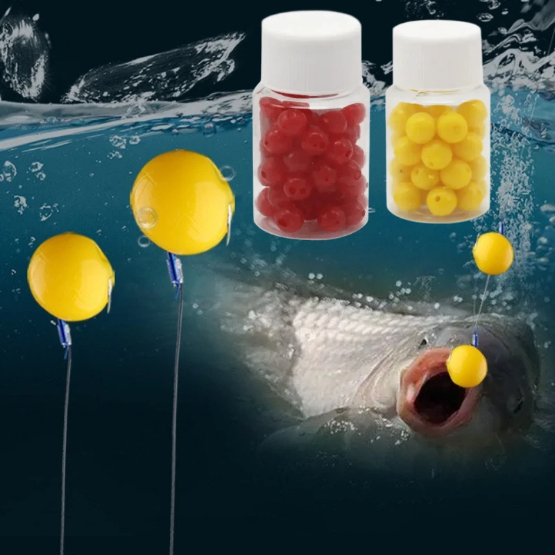 Силиконовая плавающая шариковая приманка для рыбалки | AliExpress