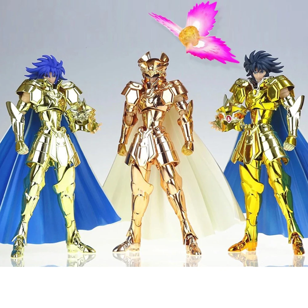 CS Model Saint Seiya Myth Cloth EX Libra Dohko With Dragon Shiryu Head Knights of Zodiac Saint Action Figures Gemini Capricorn images - 6