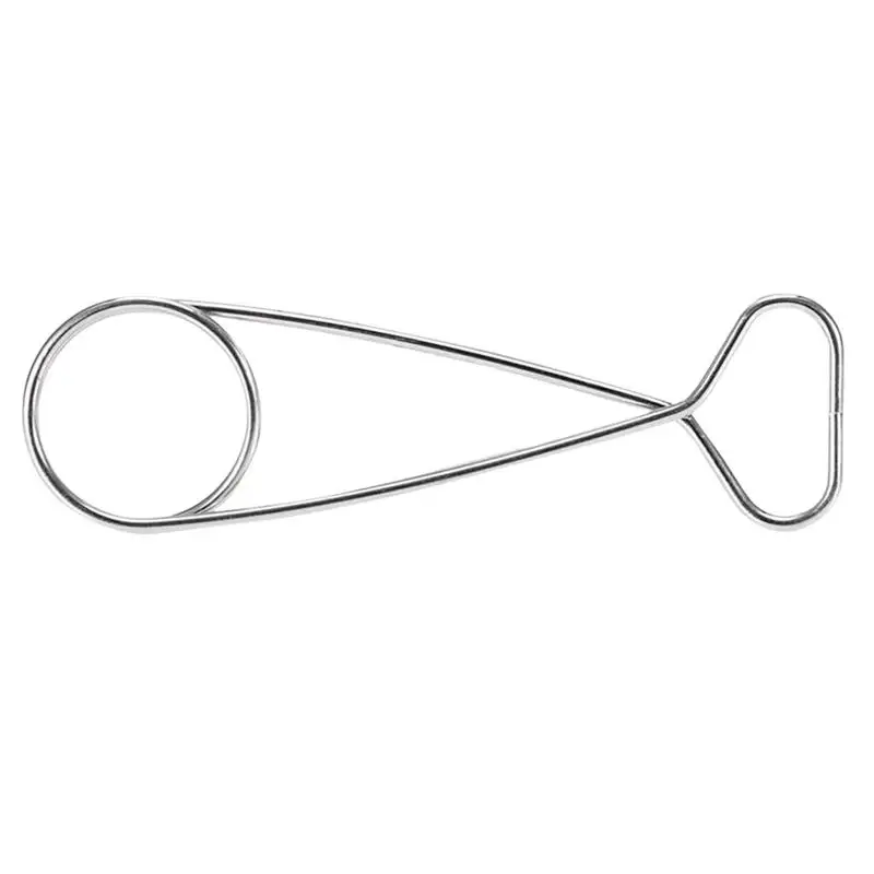 

Stainless Steel Fish Mouth Opener Stainless Steel Fish Lip Opener Outdoor Water Bottle Cooker Hangings Hook Fish Lip Opener