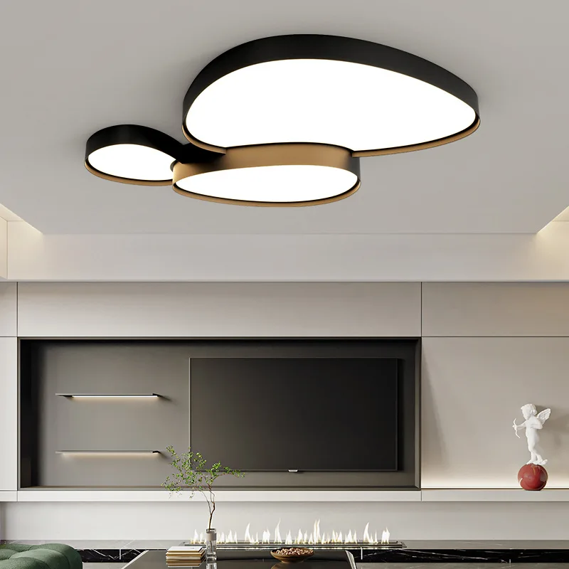 

Living room lamp ceiling lights bedroom dining room lamps simple nordic modern black white LED lamp home decorative lamp