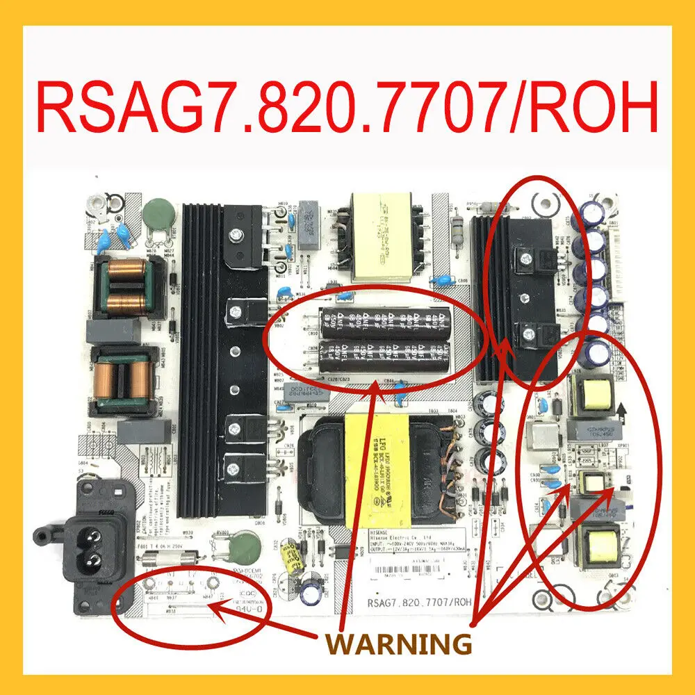 

Плата питания для RSAG7.820.7707 но подходит для телевизора Hisense Panasonic
