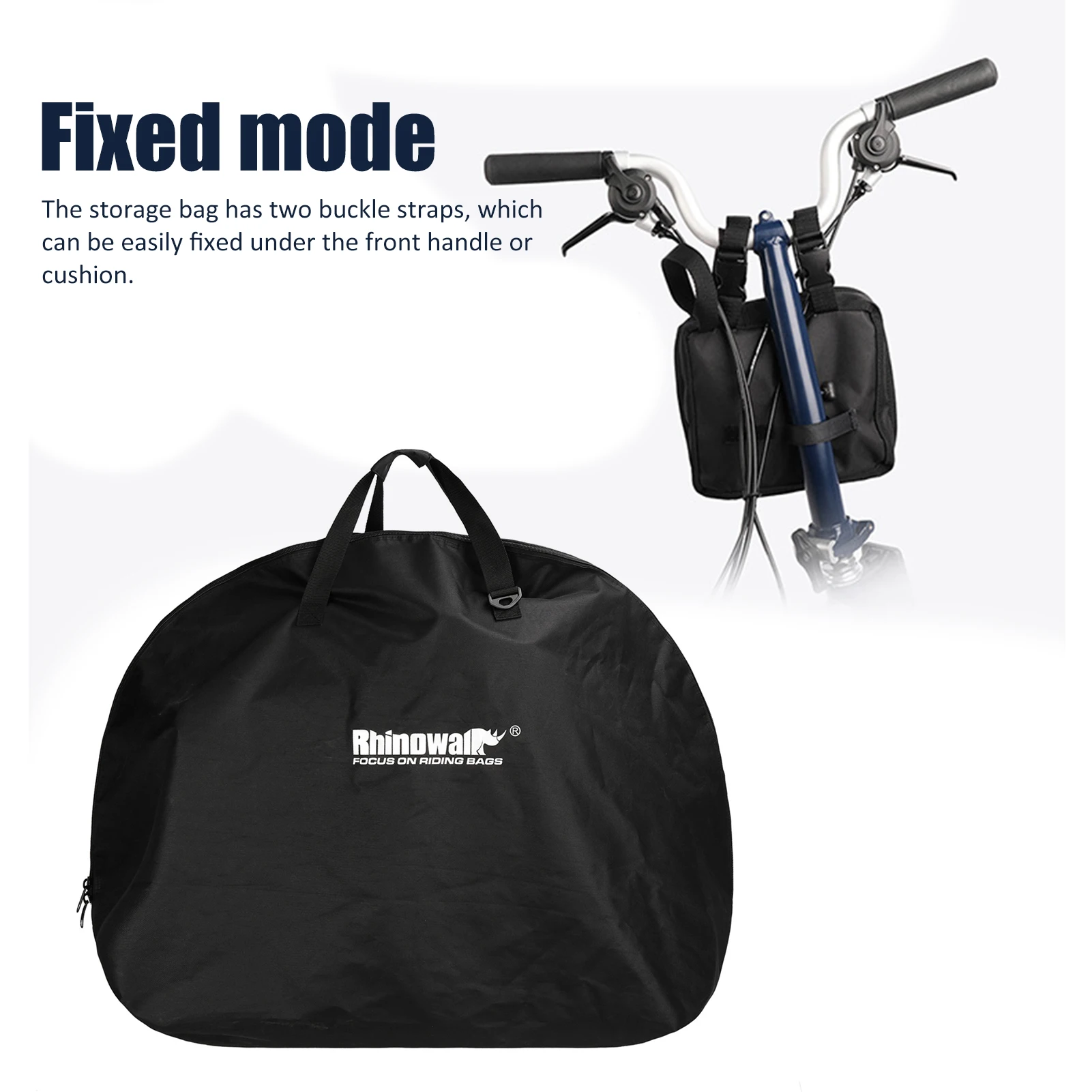 

Дорожная сумка для велосипеда, водонепроницаемый чехол для поездок на велосипеде, большая сумка для хранения, улучшенная прочность воды Bic