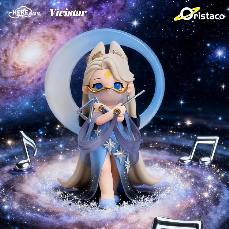 Фото Коллекционная фигурка Vivistar Here Blind Box Dream Orchestra Prelude, модная игрушка, украшение для рабочего стола, домашний декор, подарок для женщин №1