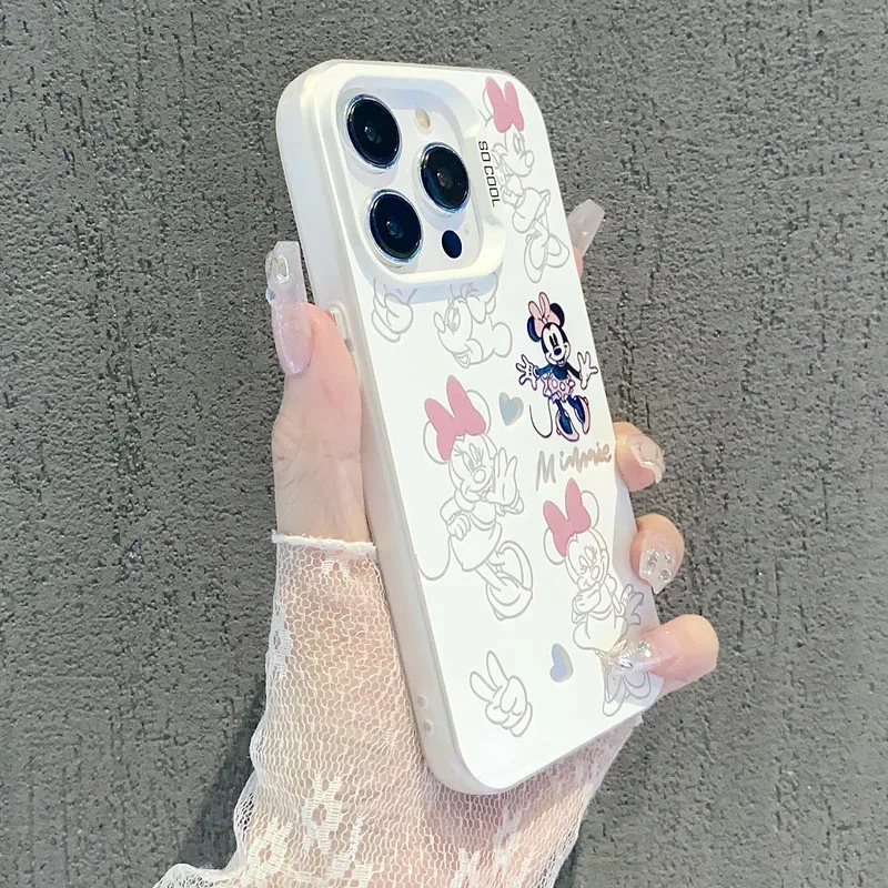 Чехол Disney Mickeys Minnies Mouses для VIVO Y15S Y16 Y17S Y21 Y22S Y27 Y50 Y91 Y93 V23 V25 V27 V29 S1 Pro 5G матовый