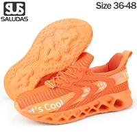 saludas men sneakers outdoor running shoes mesh breathable comfort athletic tennis shoes men fashion sneakers women sports shoes