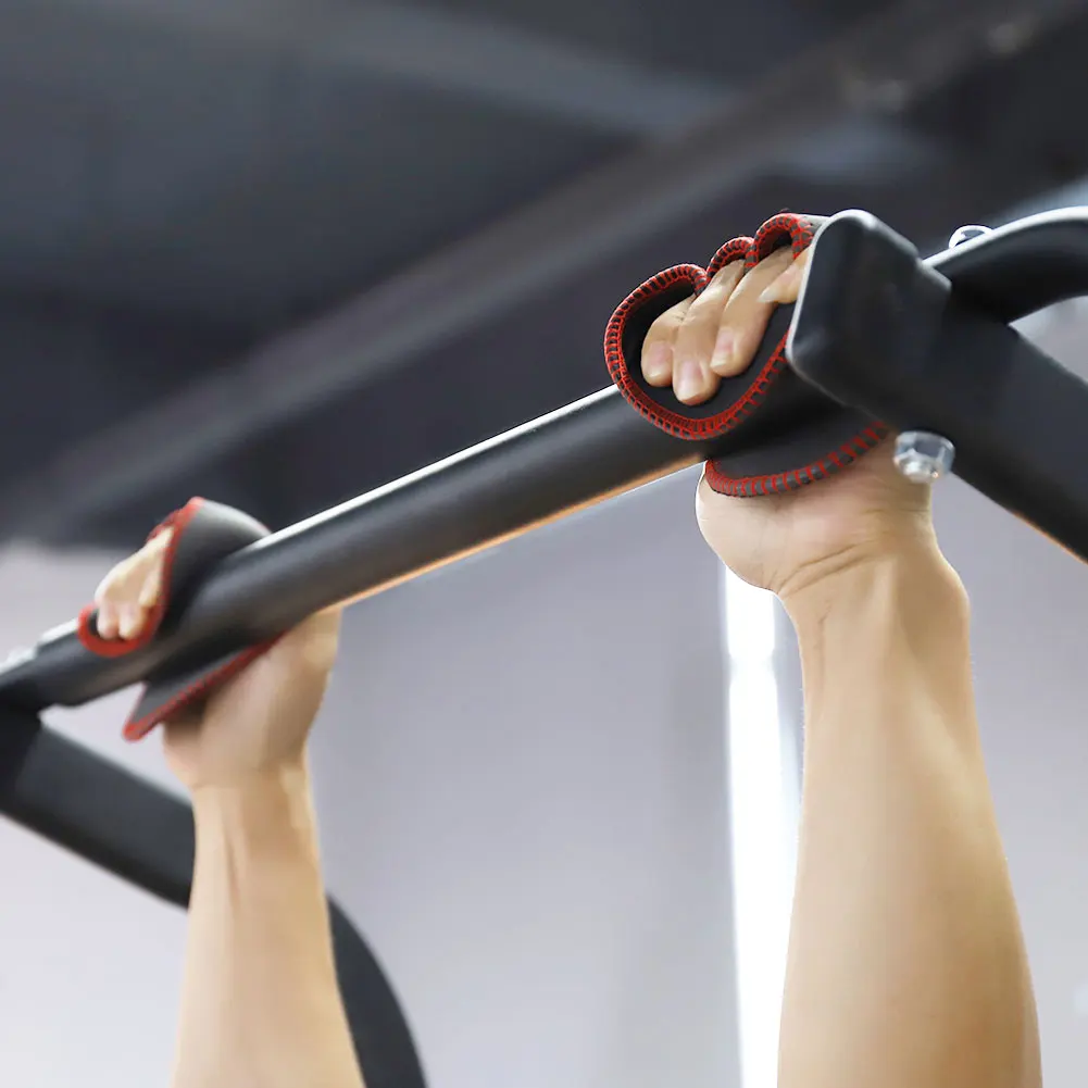 

Four Finger Weight Lifting Hand Guard Gloves Unisex Dumbbell Grip Protector Pads Bodybuilding Wrist Protection Tools