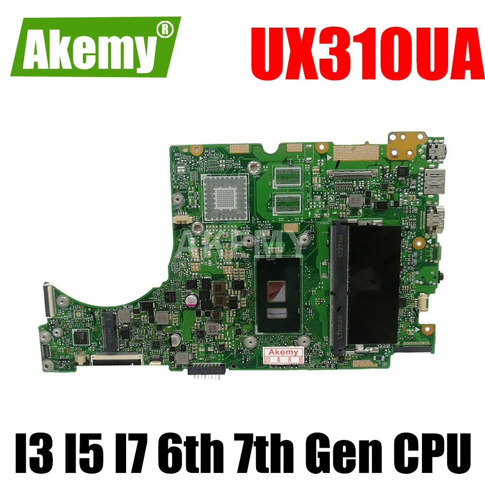 

Материнская плата для ноутбука I3 I5 I7 6th 7th Gen 4 ГБ 8 ГБ RAM UX310UA