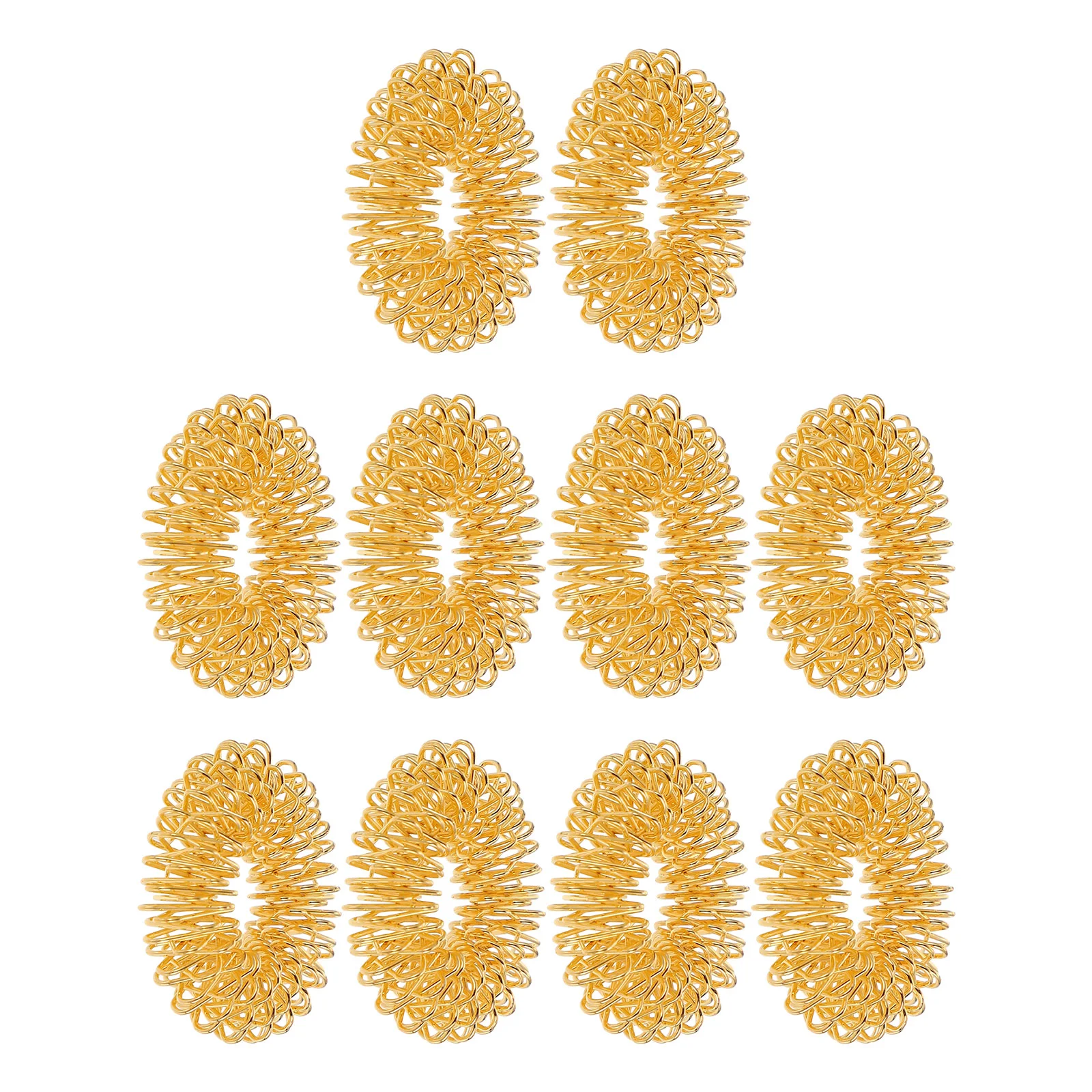 

Ring Finger Acupuncture Sensory Fidget Spiky Rings Spikey Pressure Point Acupressure Spring Arthritis Massager Stress Reducer