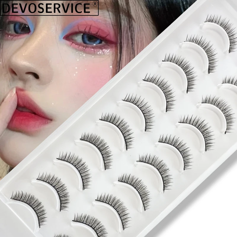 

DD Curl 3D Mink Falsh Eyelashes Natural Thick Fluffy Reusable Russian Striped Eye Lashes Makeup Wholesale Retail Faux Cils