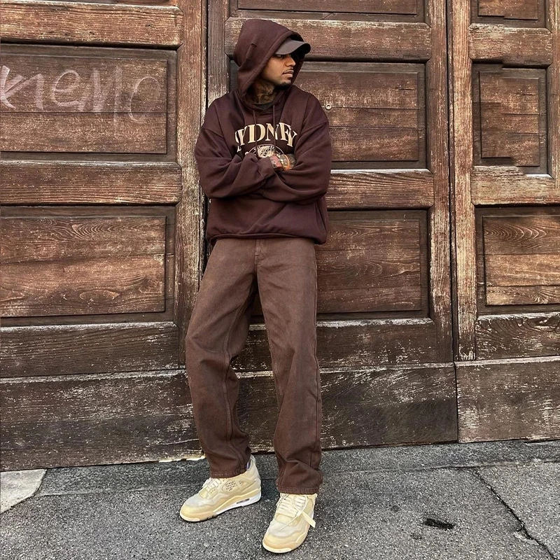 

Goth Harajuku Grunge vintage letter graphic clothes Hip Hop hoodie Streetwear Men Loose Couple Tops Pullover Streetwear Y2K