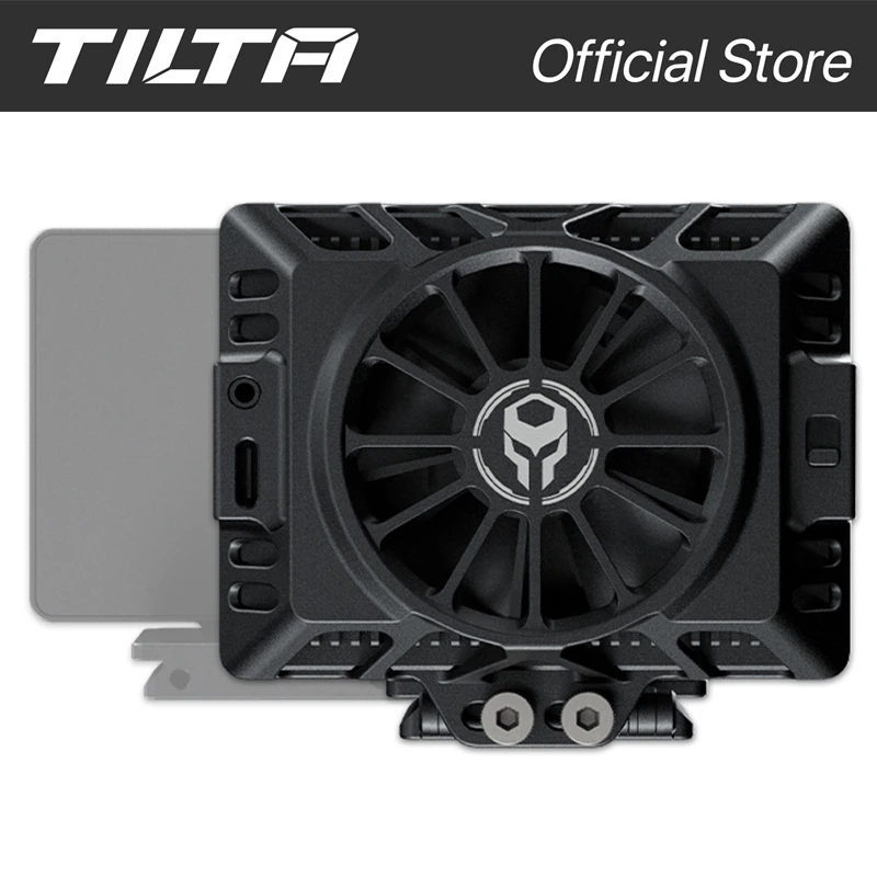 

TILTA TA-CS-B система охлаждения, теплоотвод, совместимый с Canon R5 R6, охлаждающий вентилятор, кулер, совместимый с EOS R5/R6