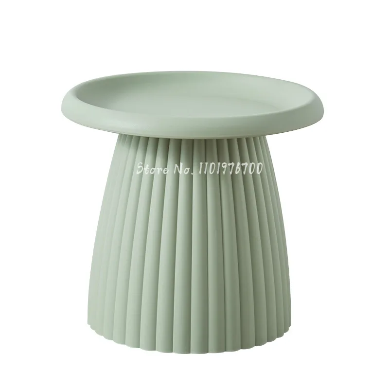 

Nordic minimalist modern net red fascinated mushroom coffee table small apartment round living room coffee table