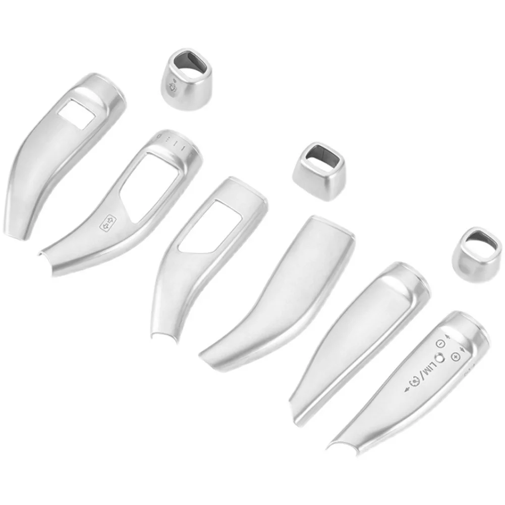 

Perfect fit for Mercedes For Benz models 9pcs Wiper Gear Bar Cover Trim for For Benz C E GLC Class W205 W213 X253