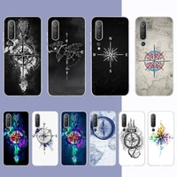 world map compass nautical phone case for samsung s21 a10 for redmi note 7 9 for huawei p30pro honor 8x 10i cover