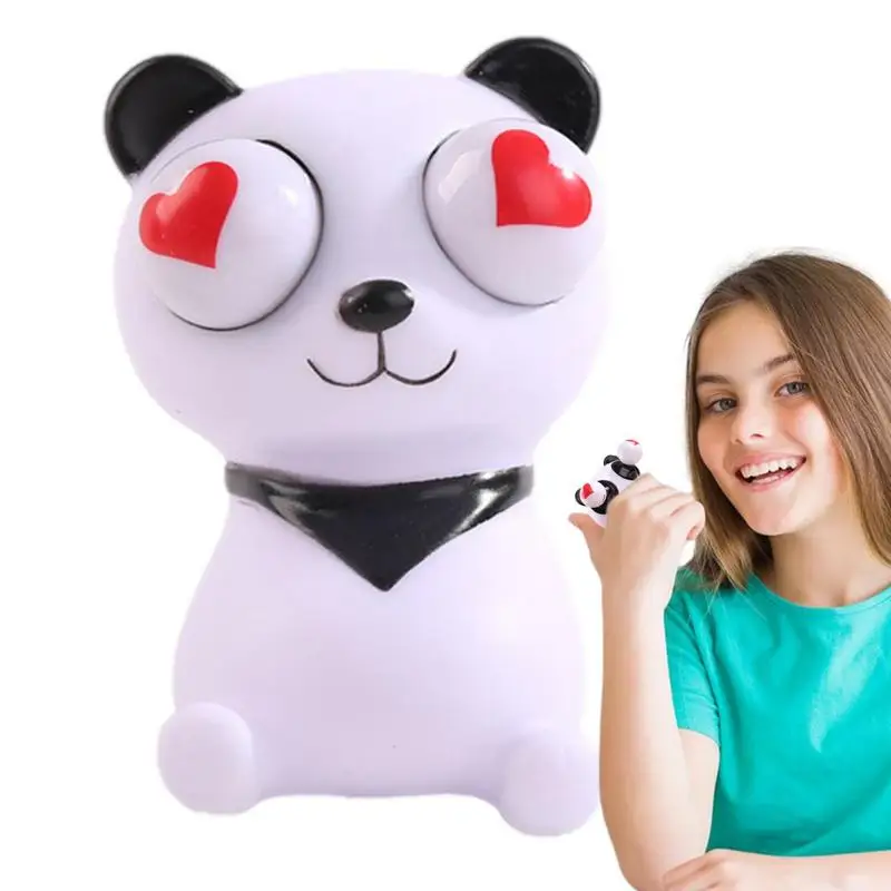 

Anti-Stress Panda Squeeze Toys Kids Adults Funny Tricky Doll Balls De-Compression Animal Eyes Popping Out Eyes Toys Gifts