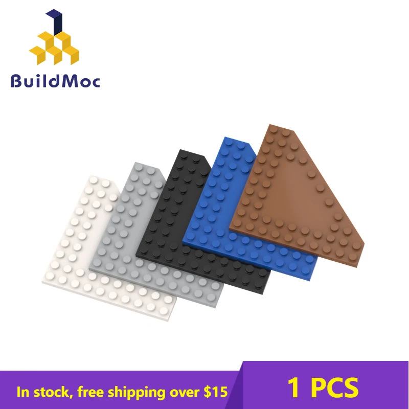 

1 PCS Bricks 92584 10 x 10 wedge special plate For Building Blocks Parts DIY Construction Classic Brand gift Toys For Children