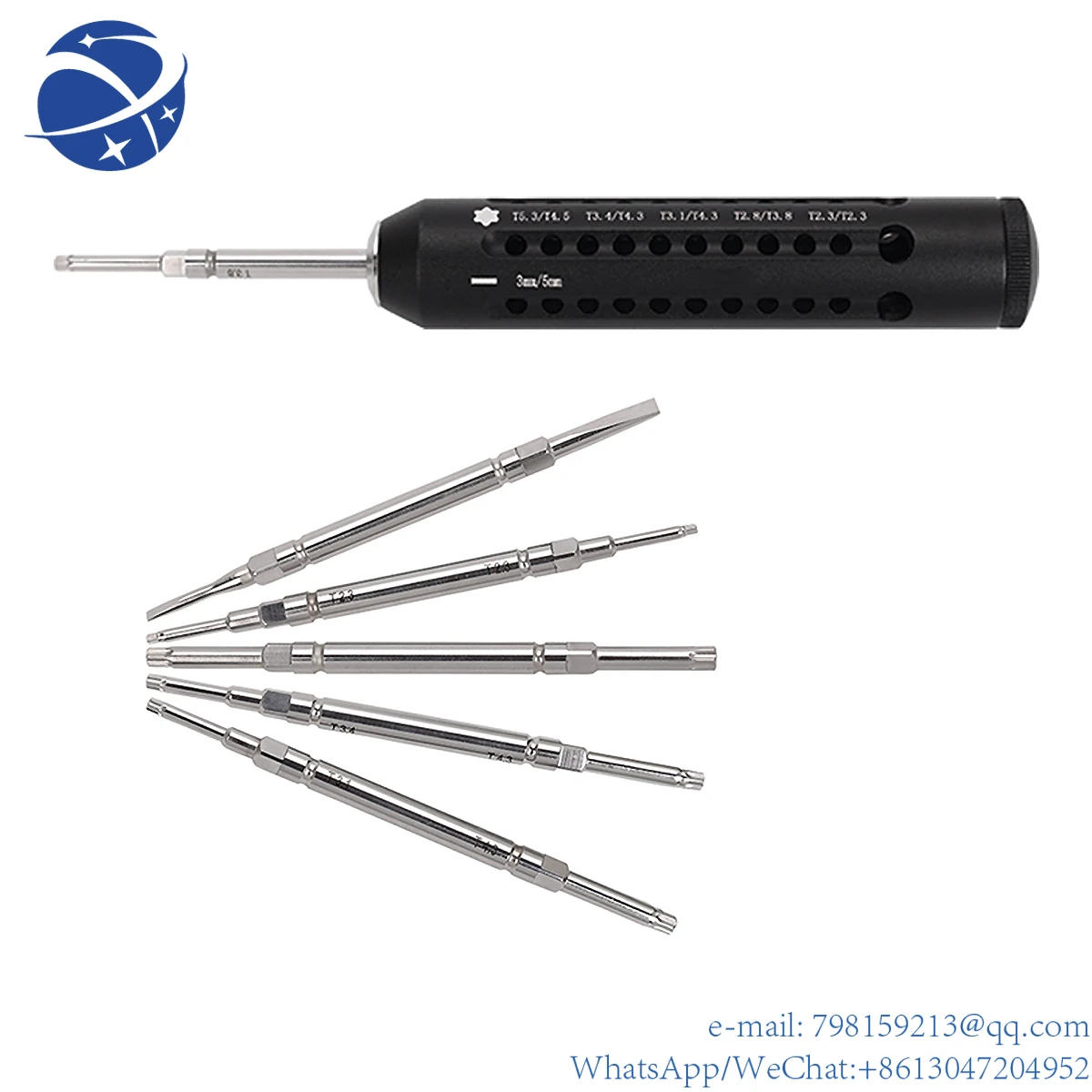 

CE & ISO Star Head Multi-functional Screwdriver Orthopedic implant screwdriver Bone Surgery Importer Surgical Instruments