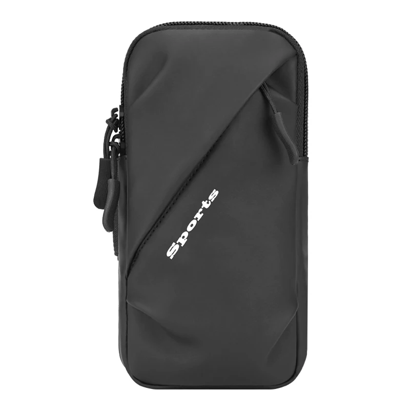 Double Layer Pocket Sports Arm Bag Comfortable Mobile Phone Arm Bag Honeycomb Mesh Fitness Wrist Bag Water Proof