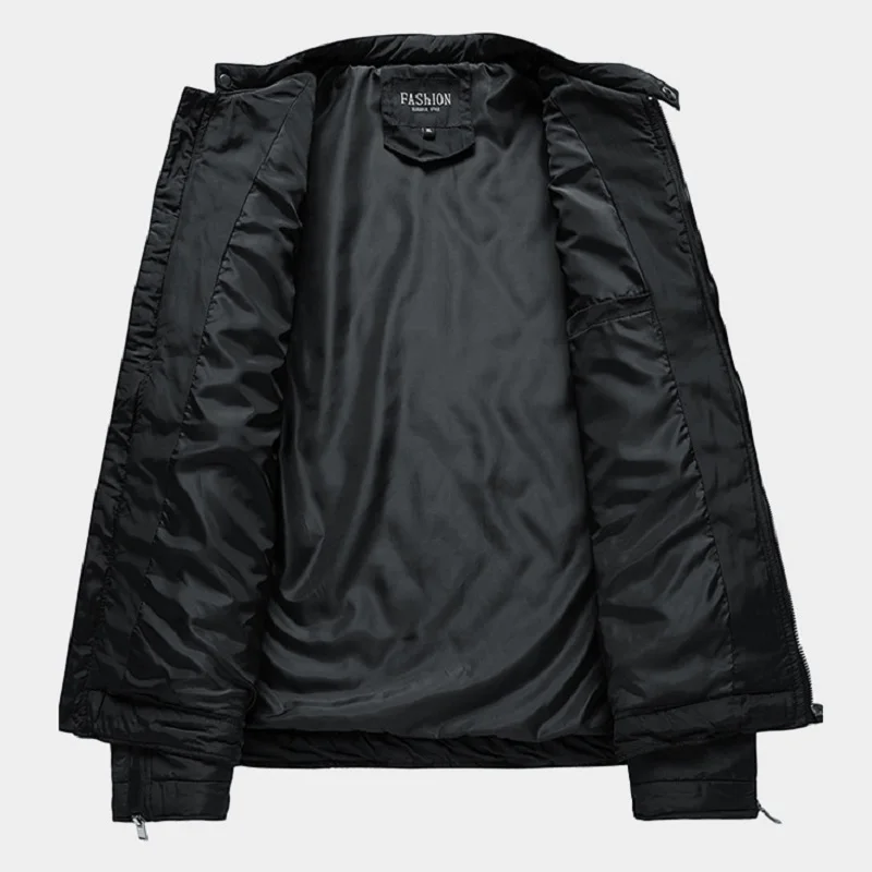 Outdoor Sports Jacket Men's Fashion Lightweight Stand Collar Jacket Casual Korean Quilted Jacket 2022 Fall Winter Warm Jacket