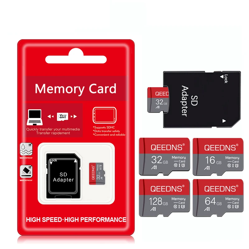 

Free Adapter Micro TF SD Card 256GB 128GB 64GB 32GB 16GB 8GB Flash Memory card Class 10 Mini SD TF Card 512GB Memorycard