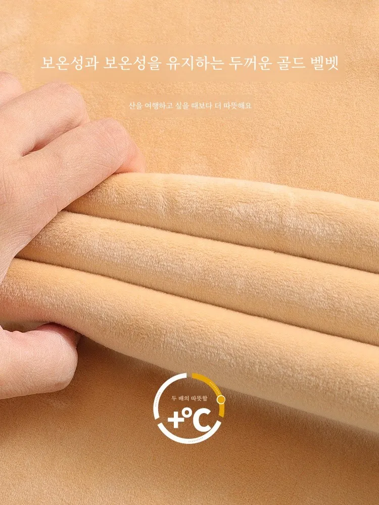 Nanjiren High Collar Men's Thermal Underwear Thickened Fleece-lined Winter Heating Bottoming Top Heattech Long Johns Set