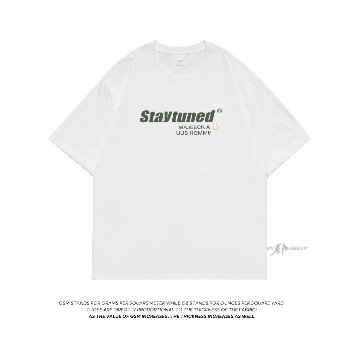 

Staytuned Letter Printed Summer T-shirts Men Casual Short Sleeve Tees 2023 Streetwear Man Oversized Tshirt Unisex Clothing 5XL