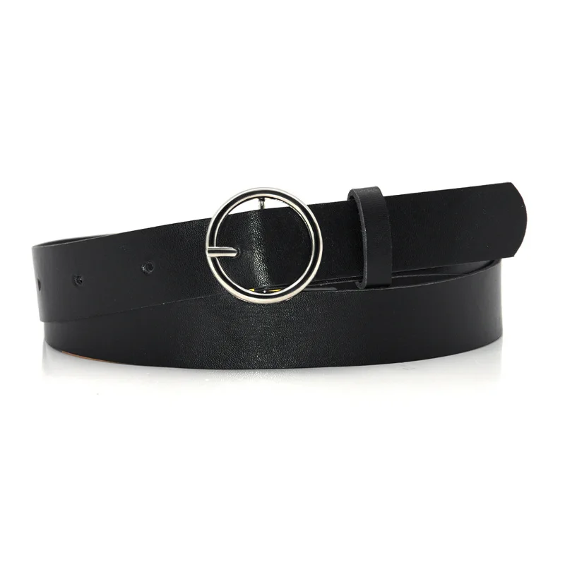 Anello Rotondo Cintura Da Donna Cintura In Vita Moda Cintura In Metallo Con Fibbia In Pelle Pu Cinture Ad Ardiglione A Cuore Per Donna Abito Per Il Te