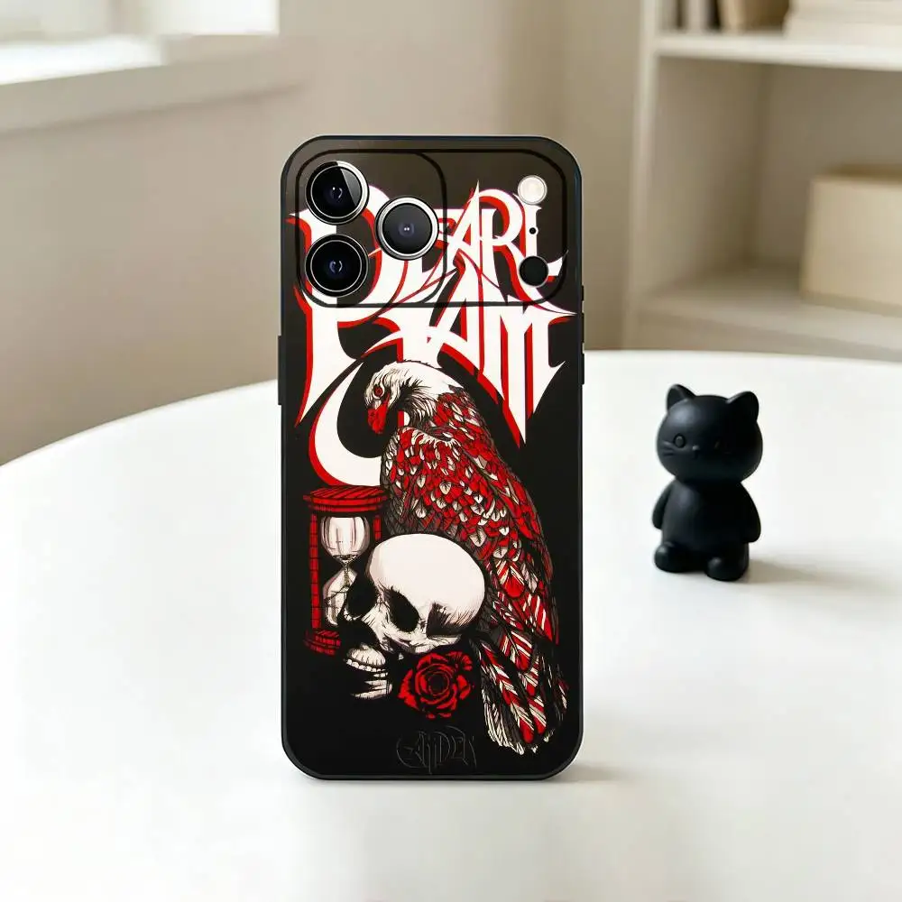 Фото Чехол T-Pearl Jam для iPhone 17, 16, 15, 14, 13, 12, 11 Plus, Pro Max и других моделей, мягкий черный чехол №5