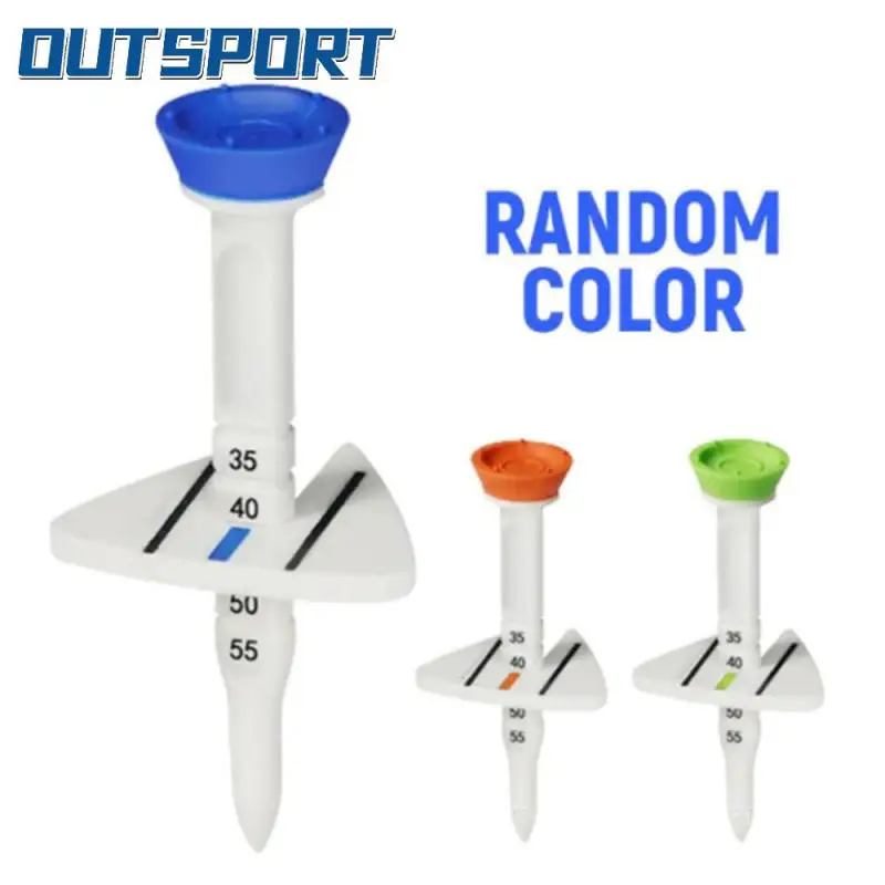 

Adjustable Golf Tee Innovative Design The Ball Is More Stable Golf Pins Precise Guide Direction Adjustable Golf Tee Golf Stuff