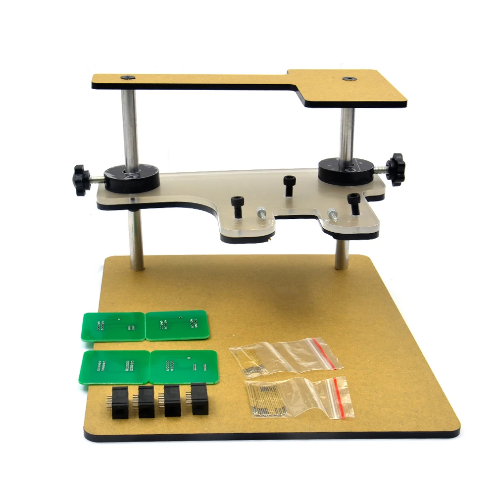 

ECUTOOL BDM Frame with 4 Adapters Set for Bosch Siemens MARELLI ECU Tool Bracket for FGTECH and BDM100 Programmer