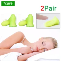 tcare 2pairset ultra soft foam earplugs reusable 35db 60db snr ear plug sleeping snoring work travel shooting all loud events