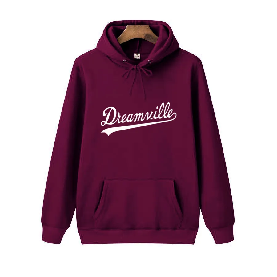 

Hot Selling Hoodie New Men Hip Hop DREAMVILLE J Cole Logo Hooded Letter Swag J Cole Hooded Winter Ladies Hoodie Pullover