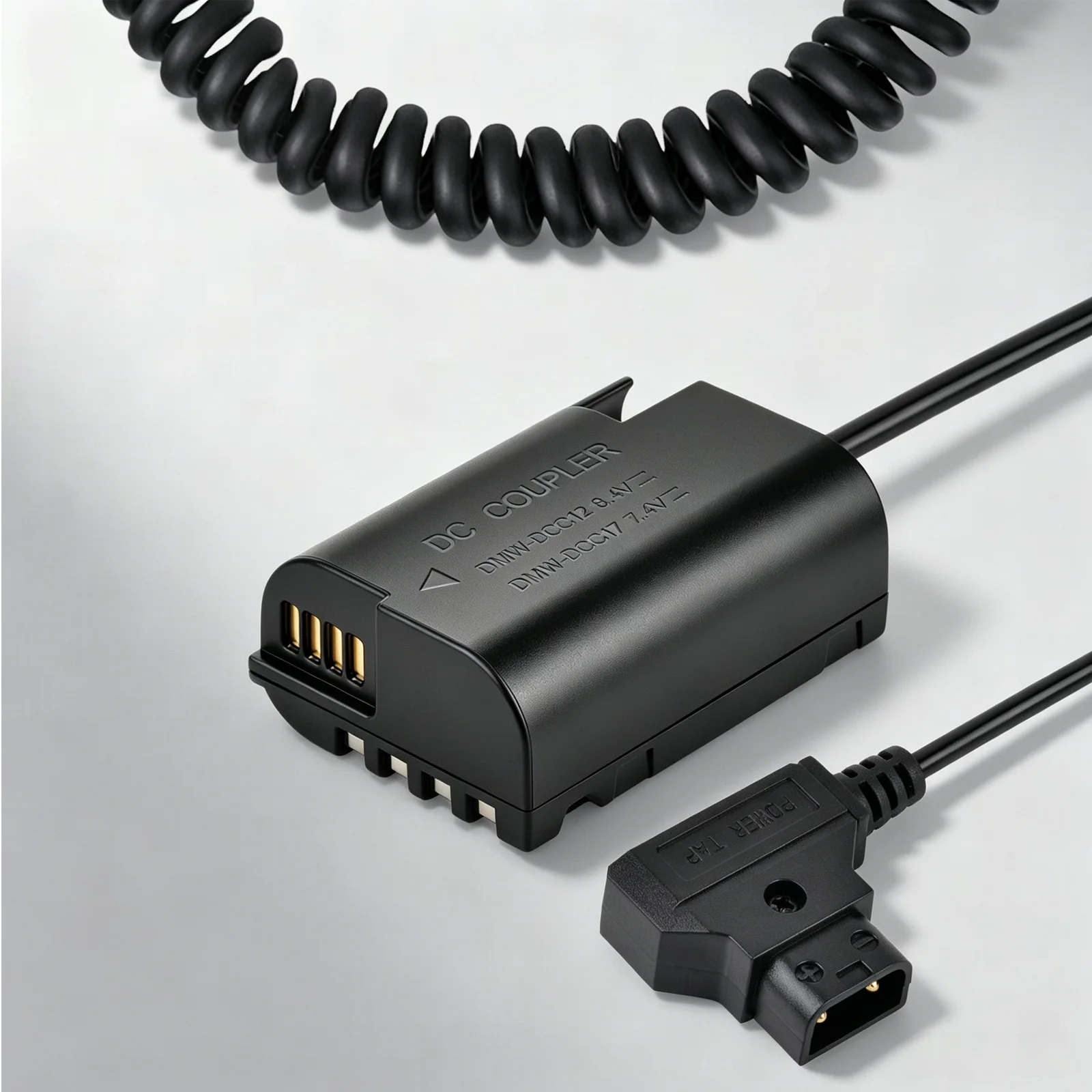 Фото Аккумулятор-имитатор Batmax DMW-BLK22 DCC17 DCC12 с разъемом D-TAP DC Coupler для Panasonic LUMIX DC-S5, DC-S5K, GH5 II, GH6, S5M2, S5M2X, GH5M2 №2