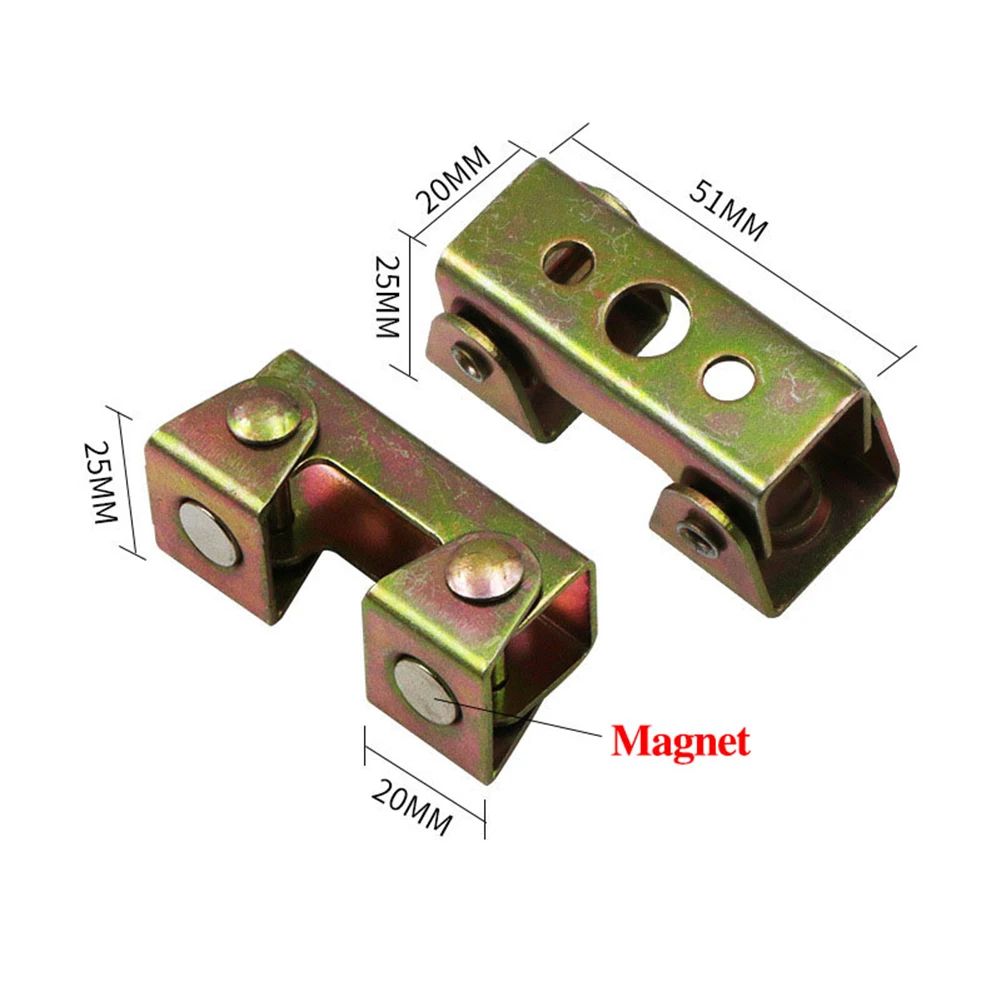 

1pcs Magnetic V-type Clamps V-shaped Welding Holder Welding Fixture Adjustable Magnet V-Pads Hand Tools Metal Working Tool