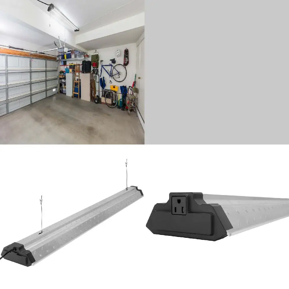 

Lovely Superb 10,000 Lumen LED Shop Light with Robust Steel Tread Plate Casing, Motion Sensing Feature and Extra Durability.