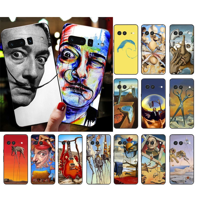 

Phone Case for Google Pixel 7 Pro 7 6A 6 Pro 5A 4A 3A Pixel 4 XL Pixel 5 6 4 3 XL 3A XL 2 XL Salvador Dali Art Case