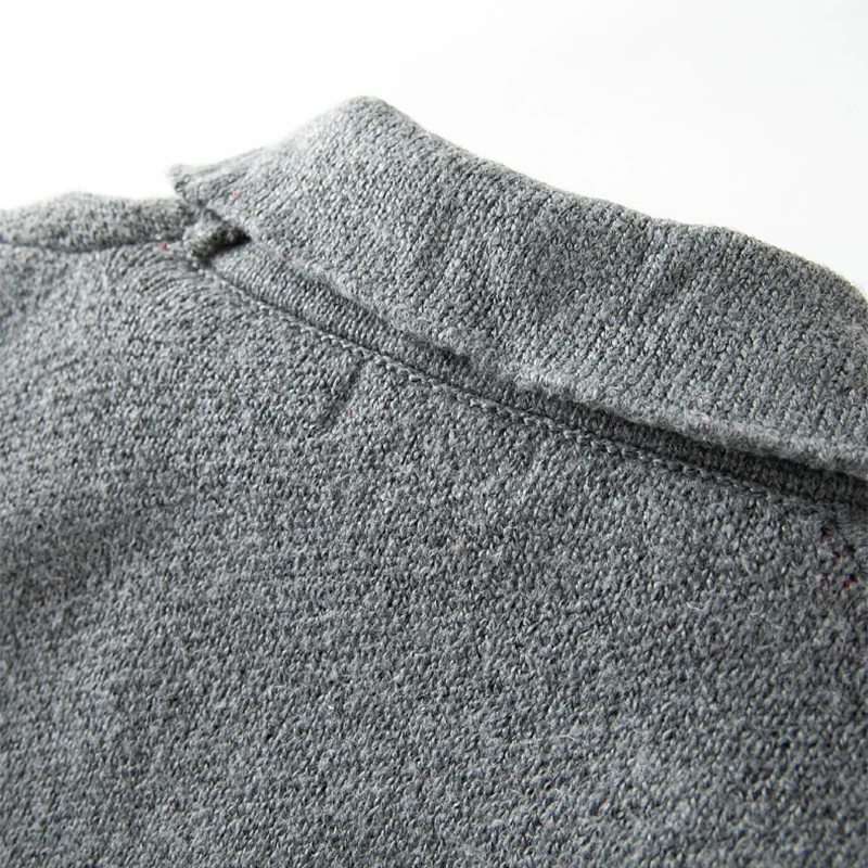 Жаккардовая вязаная крючком Толстая куртка в стиле ретро мужской модный вязаный